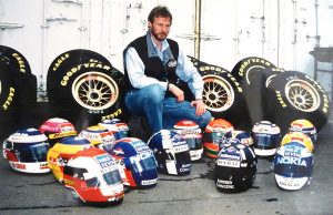 Japan GP 1995 – a tired James Penrose, end of season.